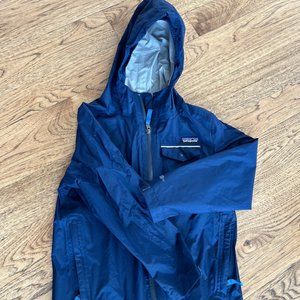 Patagonia Kids Rainjacket Navy Blue Size 7